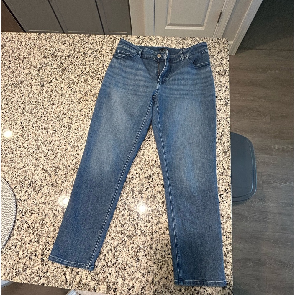 Ann Taylor Curvy Fit Ankle Jeans